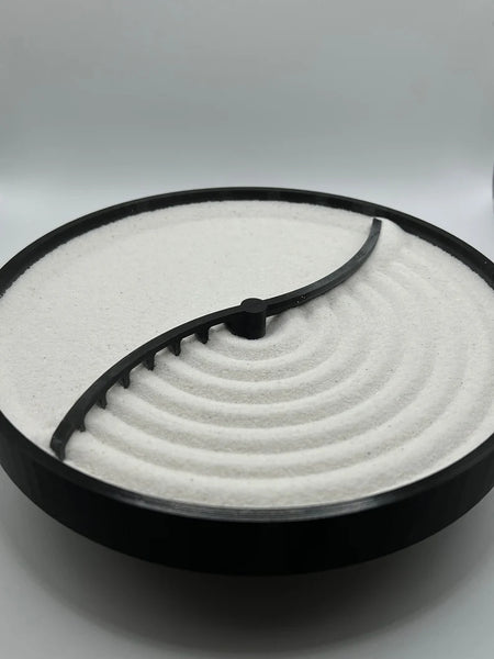 The Zen-Flow Automated Sand Sculptor